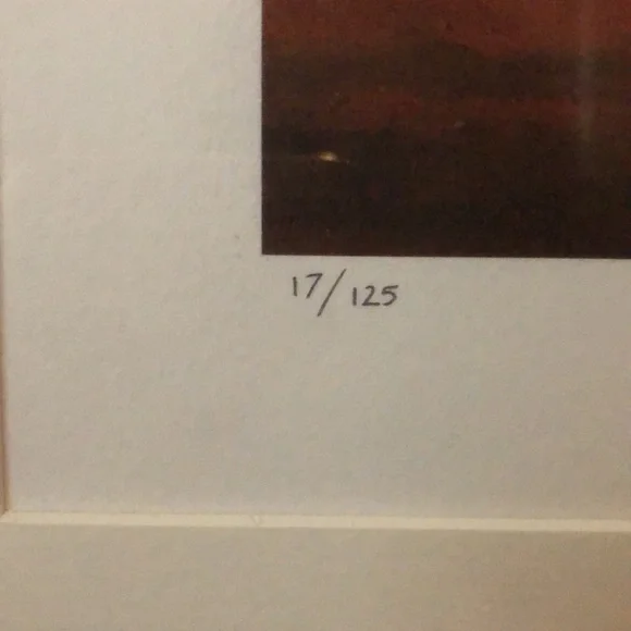 Original Lithograph 17/125–“Dream of Africa” Signed Campanile